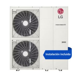 Aerotermia monobloc LG Therma V HM121MR.U34 con instalación incluida